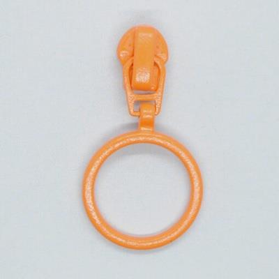 Orange glider/skyder 4 mm med ring