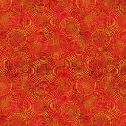 Radiance patchworkstof - Fiery