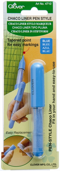 Chaco Liner Pen fra Clover - Blå