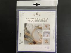 Canvas soluble - vandopløsligt broderi stof fra DMC  