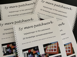 20 stk Symaskine teknikker "Sy mere patchwork" 